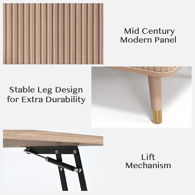 JOINICE Lift Top Coffee Table