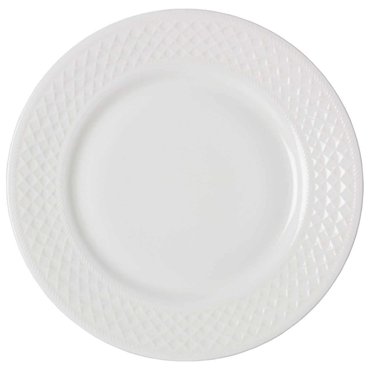 Mikasa Patterson Vegan Bone China Chip Resistant 12 Piece Dinnerware Set, Service for 4