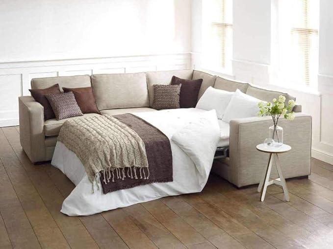 Sleeper Sofa Bed Sheet, 100% Cotton 400 Thread Count, 4 Piece Set, Deep Pocket