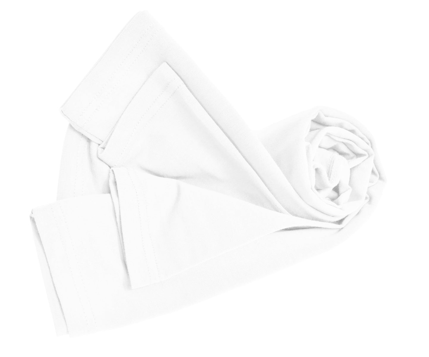 Natural Uniforms Women's Under Scrub Tee Crew Neck Long Sleeve T-Shirt (White, Medium)
