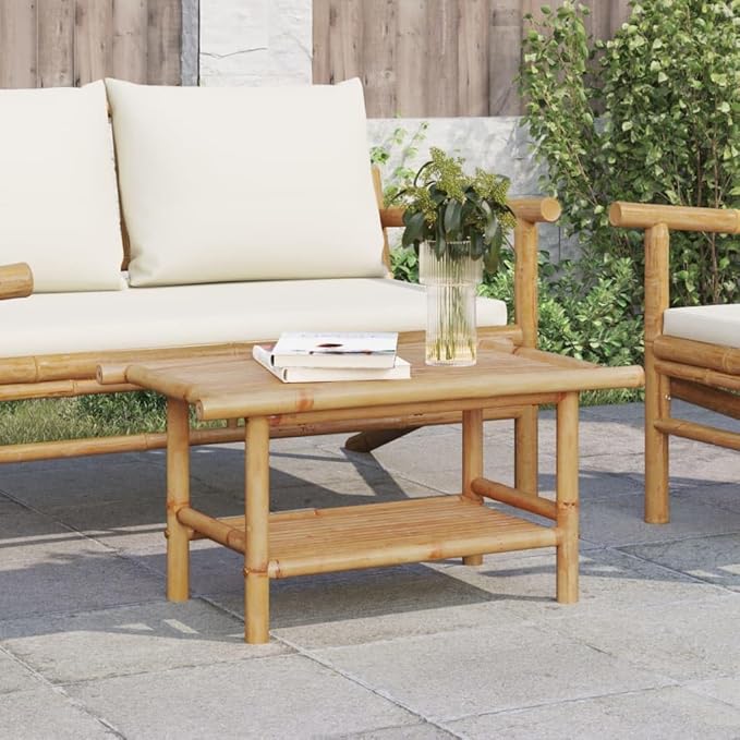Natural Bamboo Coffee Table
