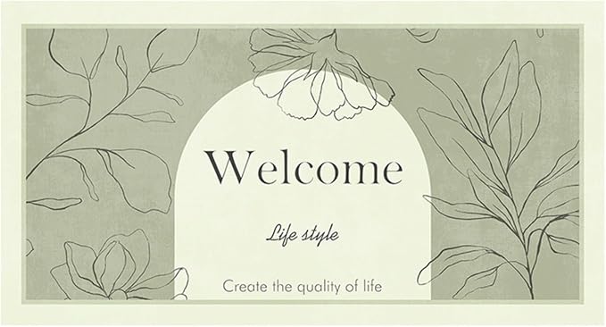 Floral Print Window Sill Cushion – Ultra-Narrow Waterproof Pad