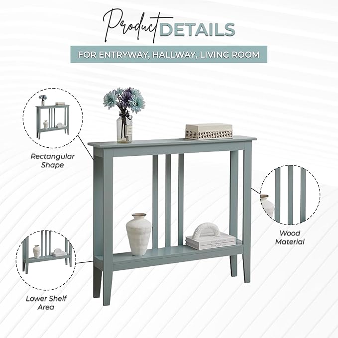 Kings Brand Furniture Narrow Console Table
