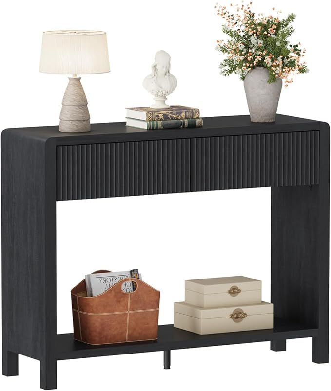 FATORRI Console Entryway Table, Modern Sofa Table