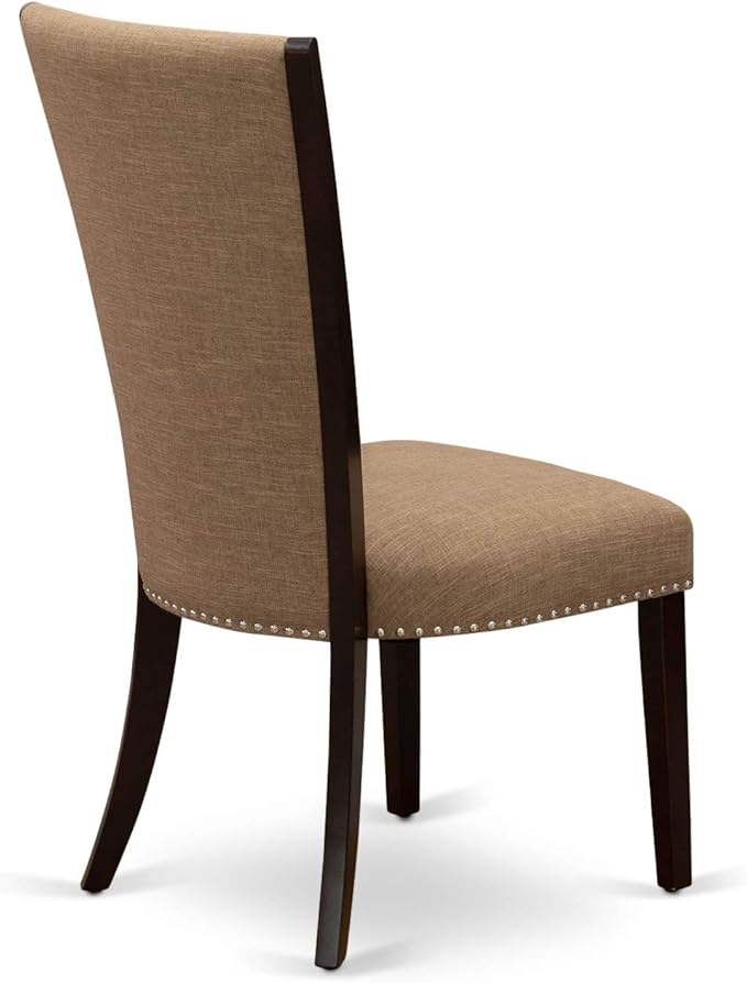 East West Furniture VEP3T47 Verona Modern Parson Chairs