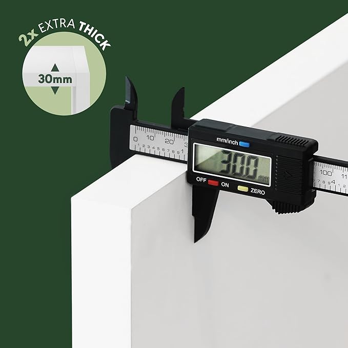 Furinno Simple Cube Storage Organizer, 8-Cube Display Shelf, Open Back Shelving