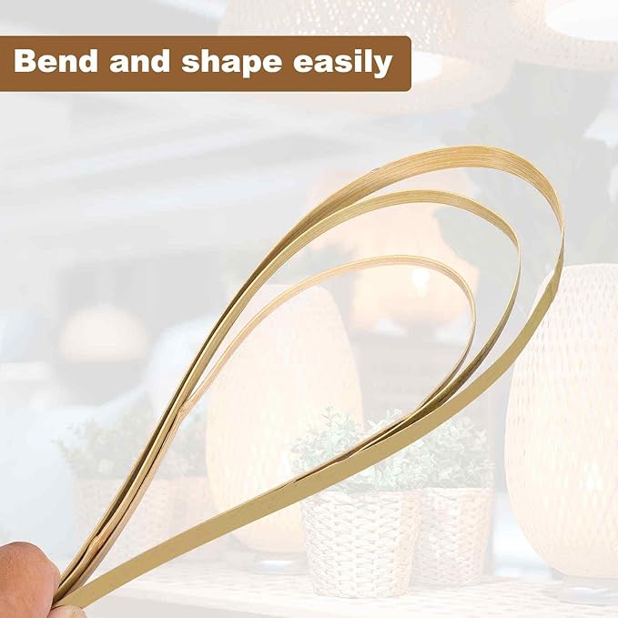 MECCANIXITY 3 Rolls Bamboo Strips