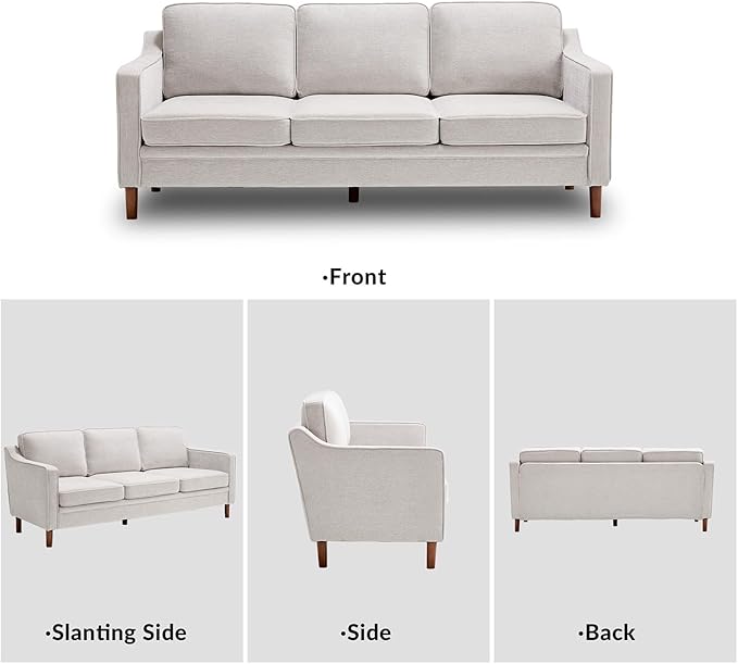 Kingfun Living Room Furniture Sets, 3 Seater Couch, Armchair and Loveseat