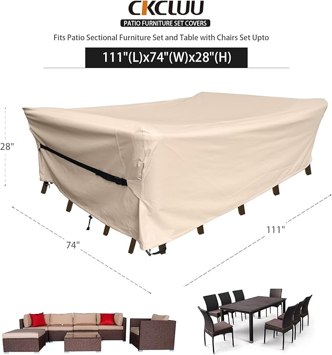 Patio Furniture Set Covers Waterproof Patio Conversation Sets Cover Outdoor
