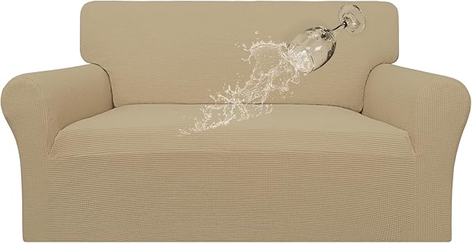 Easy-Going 100% Waterproof Oversized Loveseat Couch Cover, Dual Waterproof Sofa