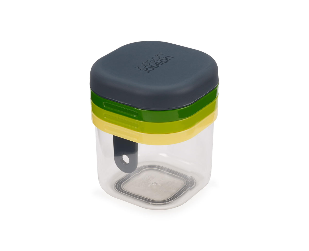 Joseph Joseph Multi-Prep Mini, 3-in-1 Compact space saving Vegetable Chopper & Dicer, Egg Slicer, 3 Stainless Steel Wire cutters