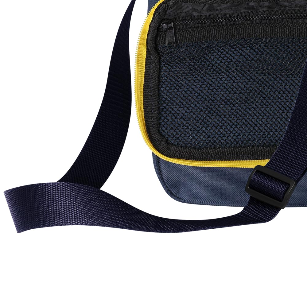 MVP Disc Sports Cell Disc Golf Starter Bag (Light Cobalt/Midnight Blue)