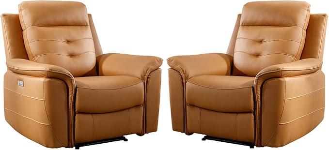 ANJ Power Recliner Chair Set of 2