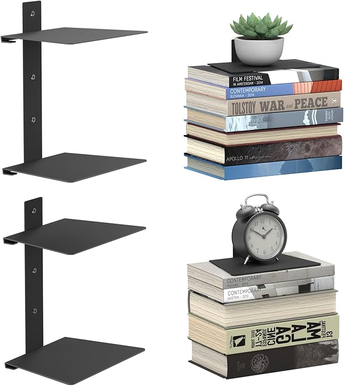 Mefirt Invisible Floating Bookshelves