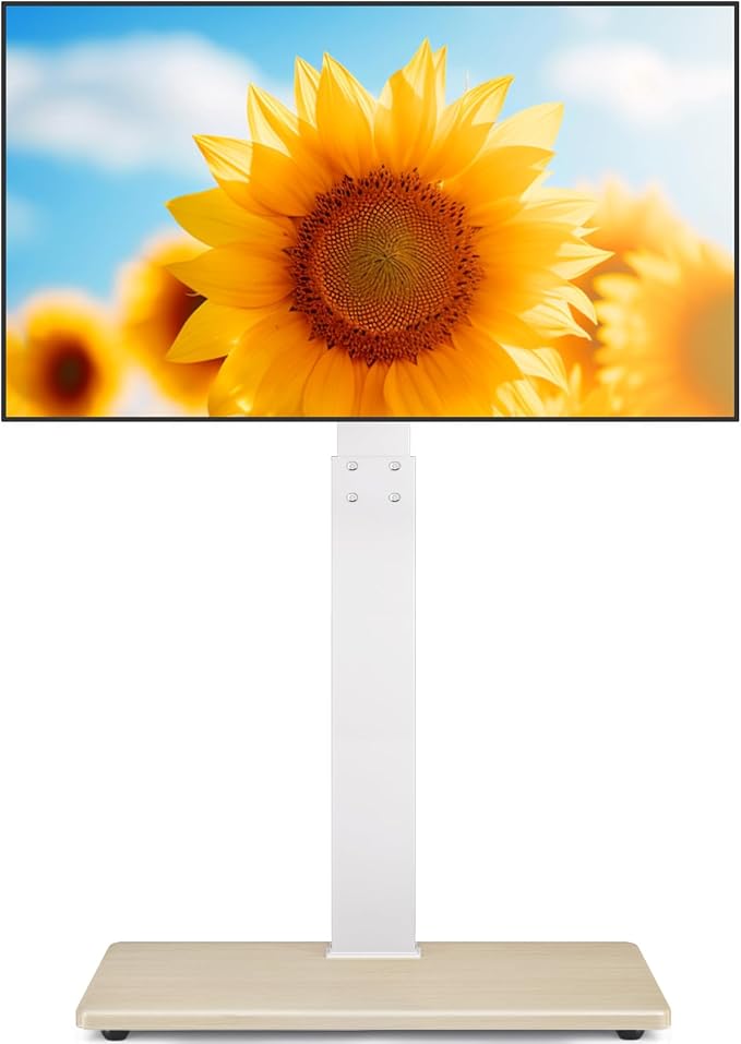 TV Floor Stand for 32-75 Inch Plasma LCD LED OLED Flat Panel or Curved Screen