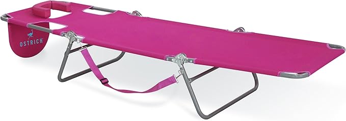 Ostrich the Original Chaise 72 x 22 Inch Lounge Portable Reclining Lounger