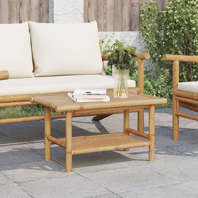 Natural Bamboo Coffee Table