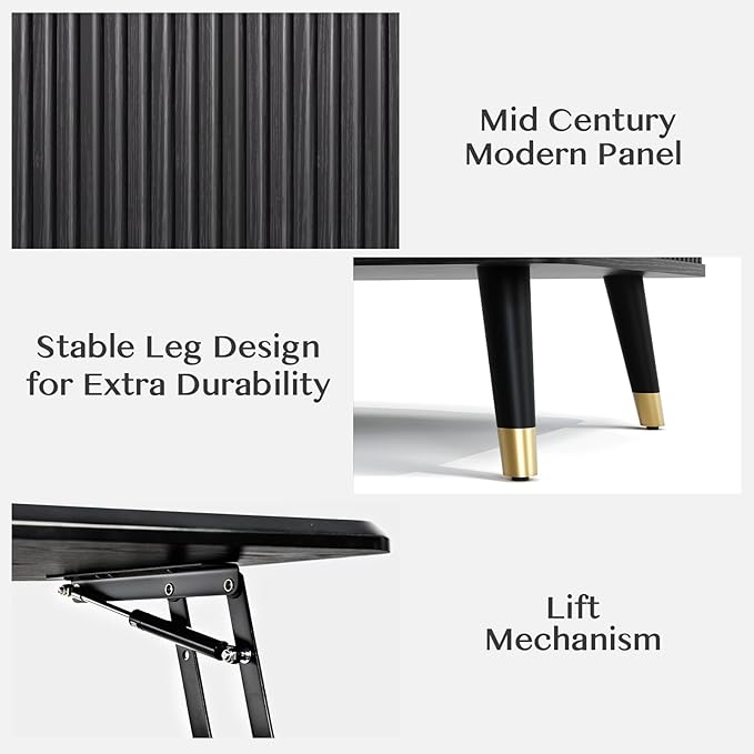 JOINICE Lift Top Coffee Table