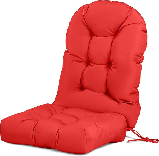 Adirondack Chair Cushion Tufted Waterproof Outdoor Rocking Chair Cushions