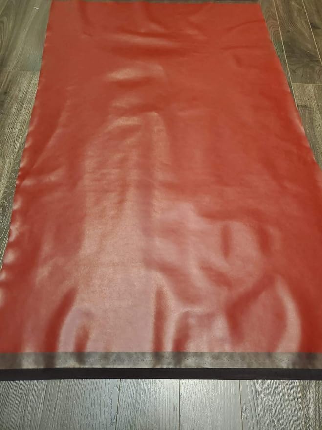 NAT Leathers | Burgundy Soft Faux Vegan Leather PU | 5 Yards Cut by the Yard |