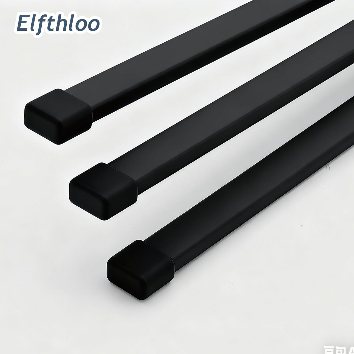 Small Swivel Foldable Towel Rack, Elfthloo 24cm(9.45 in) Rotating 3-Arm Towel Bar Rod, Space Saving Wall Mounted Holder, Stainless Steel Swing Out Hanger for Bathroom, Kitchen (1 Pack, Matte Black)