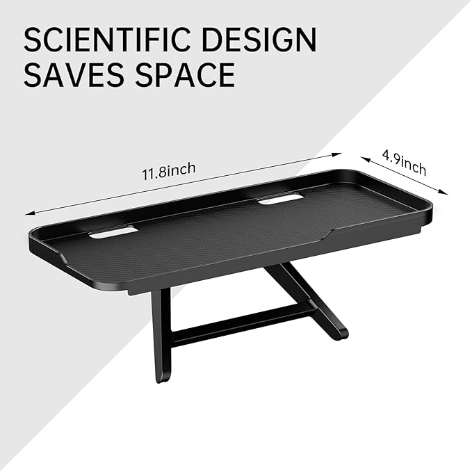 CABTE Adjustable Steel TV Top Shelf, Floating TV Stand, Universal Monitor Shelf