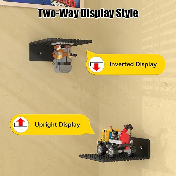 BlissBox 9-Pack Floating Shelves