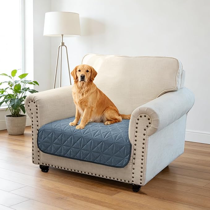 Ameritex Sofa Cover Waterproof for Seats Couch Cover for Dogs Pet Couch Cover