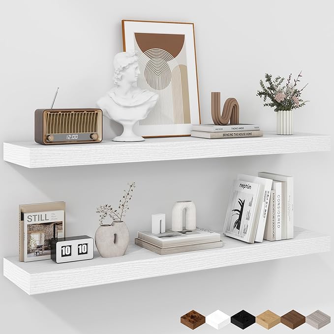Fun Memories 36 Inch Floating Shelves