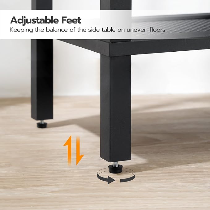HOOBRO End Table, Small Side Table