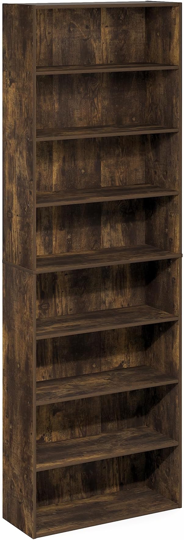 Furinno Basic Book Shelf, 8-Tier Bookcase