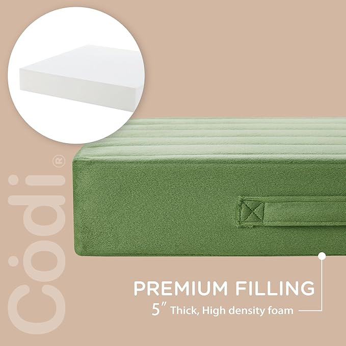 Codi Floor Cushions for Adults, Large Meditation Pillows