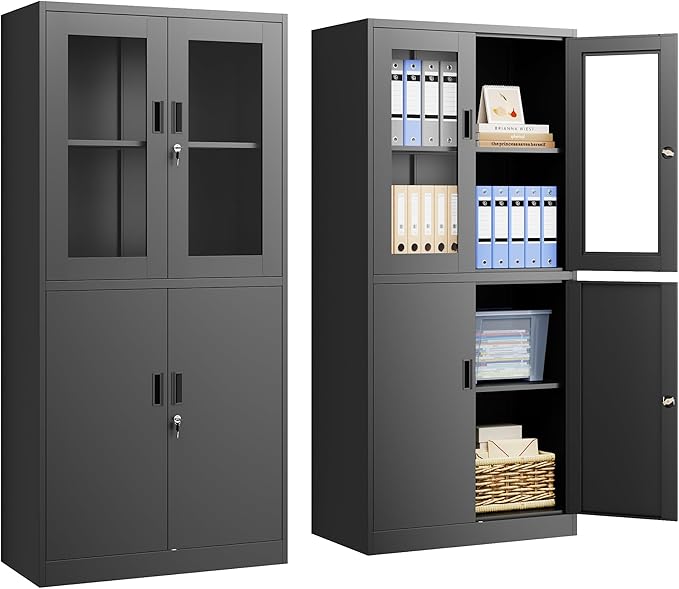 PEUKC Display Storage Cabinet