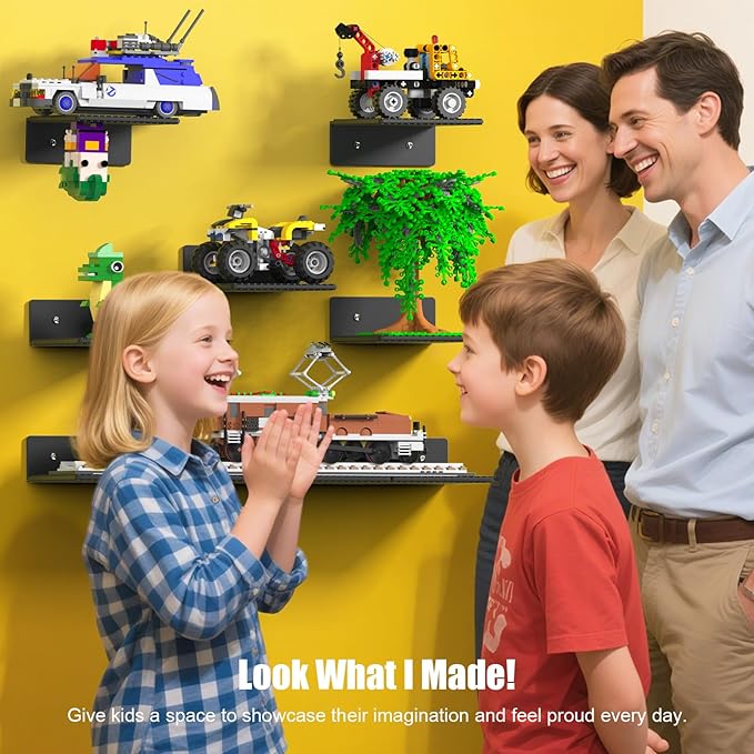 BlissBox 9-Pack Floating Shelves