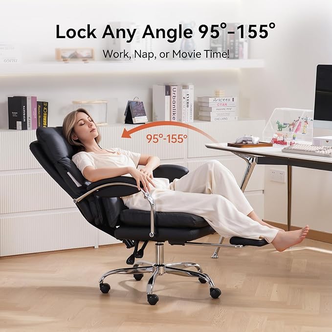 LEAGOO Heated Massage Office Chairs