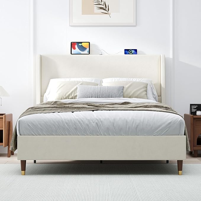 MALOL Queen Size Bed Frame