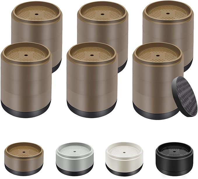 Furniture Risers Bed Risers Heavy Duty 1 inch, 2 inch, 3 inch, 4 inch Round