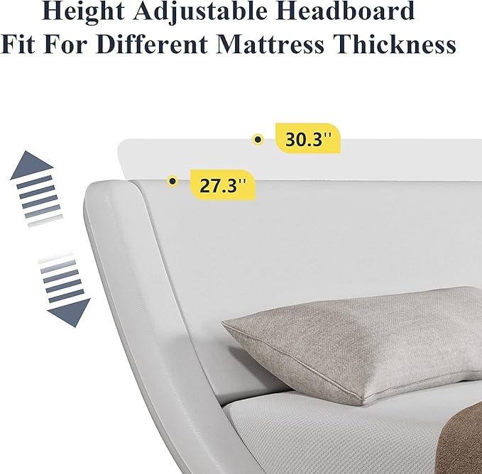 Allewie King Size Bed Frame