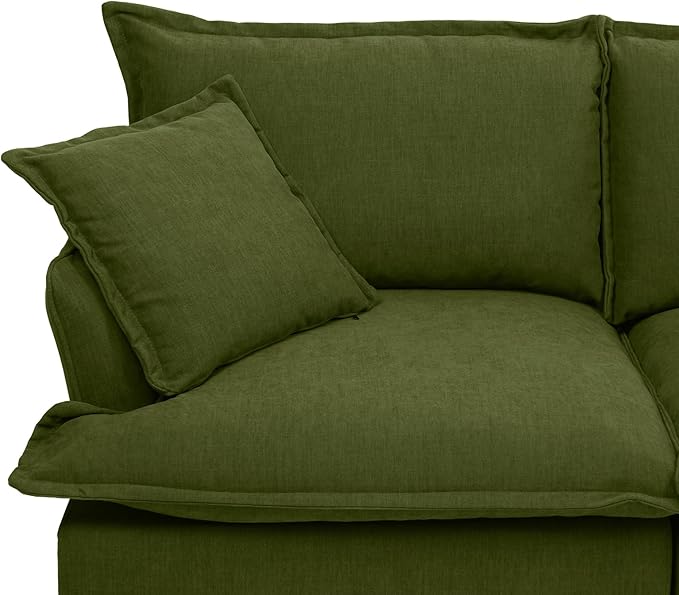 5 Seat V Shape Modular Sectional Couch Sofa