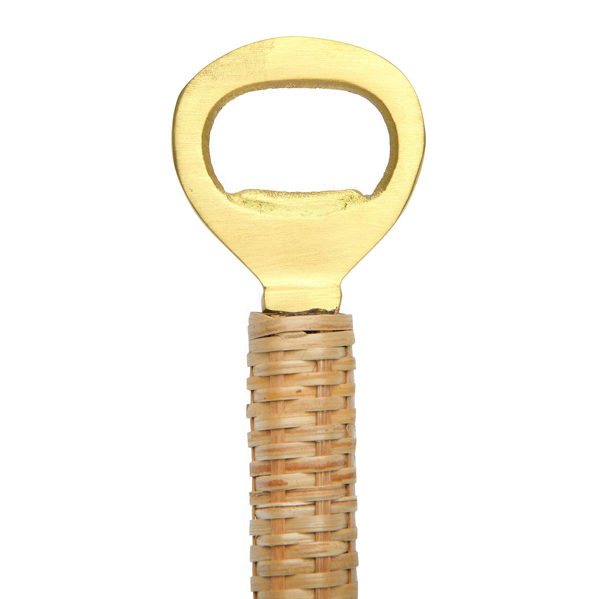 Creative Co-op Brass Handle Bottle Opener (DF3548)