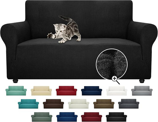 ZNSAYOTX Super Stretch Couch Cover Love Seat Sofa Covers