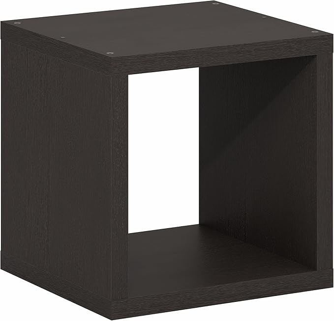 Furinno Cubicle Book Shelf, Stackable Bookshelf, Cube Storage Organizer Bookcase
