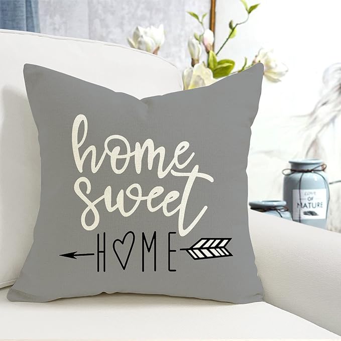 YCOLL Pillow Covers 16x16 Set of 4, Modern Sofa Throw Pillow Cover, Decorative