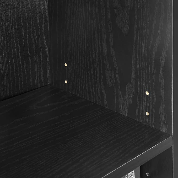 Furinno Jaya Book Shelf, 5-Tier Bookshelf, Bookcase