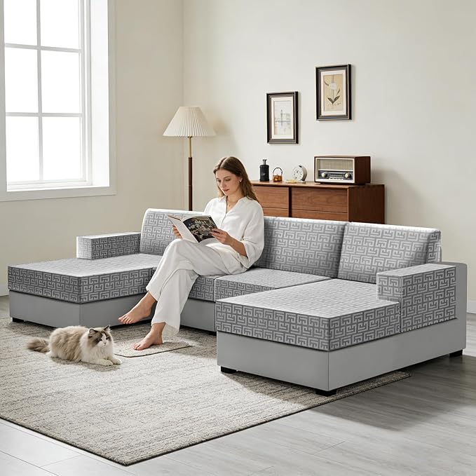 UNBBRRL Stretch Couch Armrest Covers