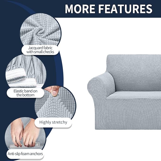 Cupuamon 2026 New Stretch Oversized Sofa Slipcovers Couch Sofa Cover