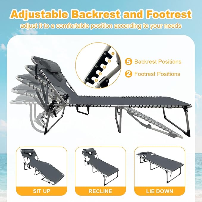 Backpack Sun Tanning Chair