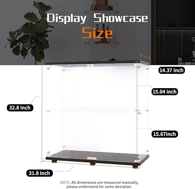Beauty4U Glass Display Cabinet