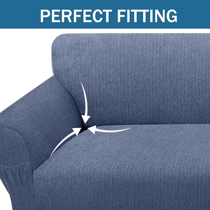 Loveseat Slipcover with 2 Pillow Cover