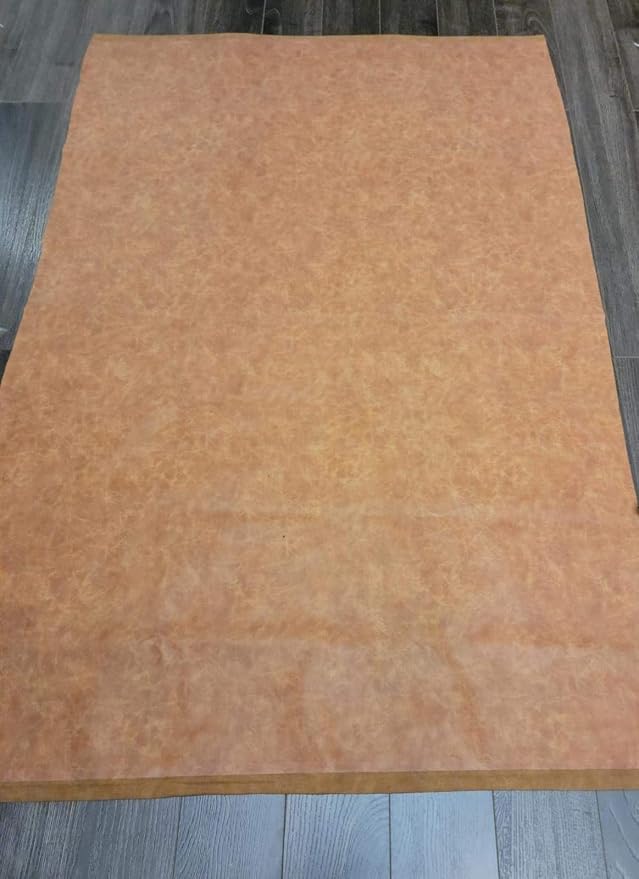 NAT Leathers | Blonde Light Tan Beige Distressed Crazy Horse Soft Faux Vegan